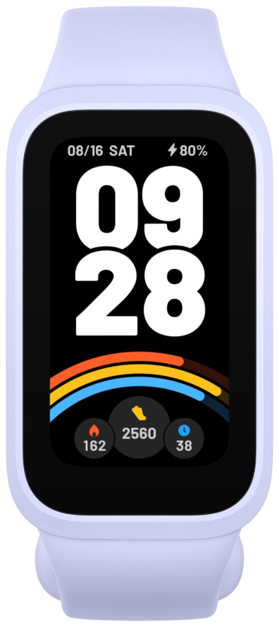 Фитнес-браслет Xiaomi Smart Band 9 Active фиолетовый BHR08L3GL